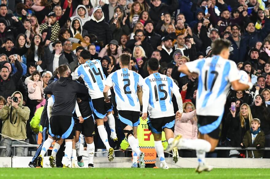 Argentina empató ante Colombia.