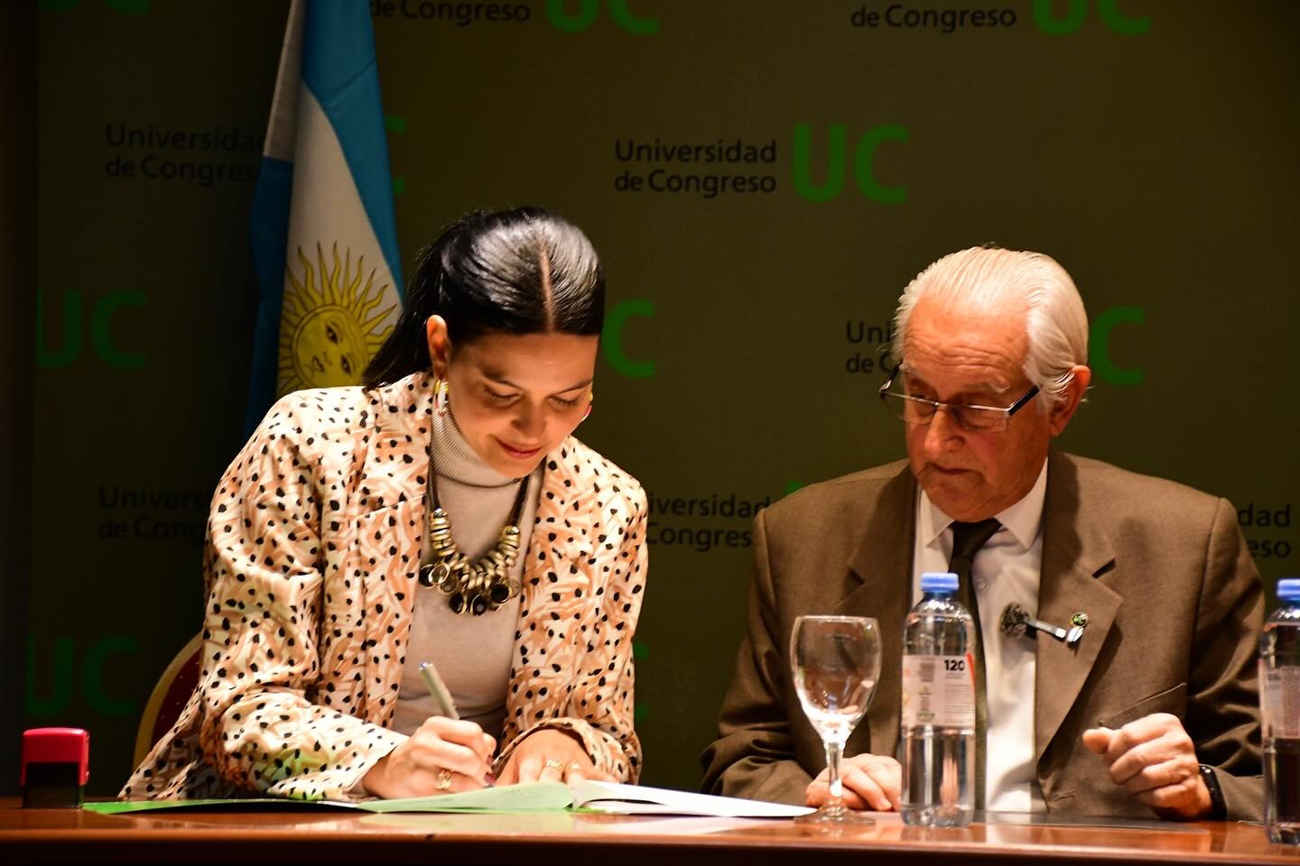 Importante convenio firmaron Santa Rosa y la Universidad de Congreso.