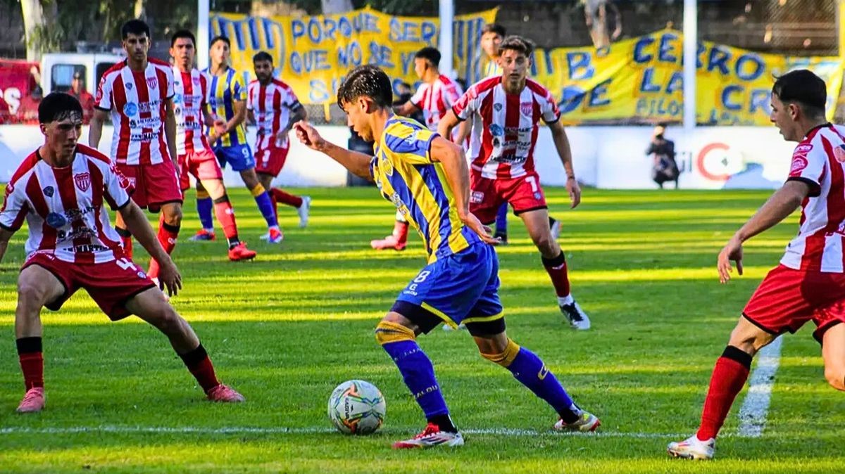 Atl. San Martín fue goleado en San Luis.