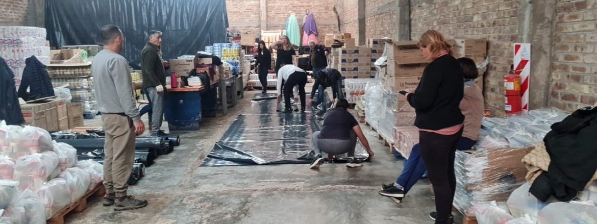 SAN MARTÍN: Casi dos mil personas fueron asistidas después de la lluvia.